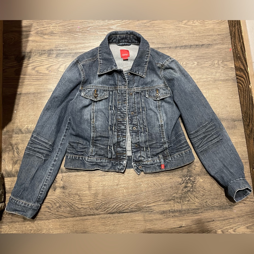 ESPRIT Denim Jean Jacket, Size Youth Girls L